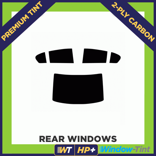 For Lexus GS 4-door Berlina 05-12 Carbon Pre Cut Window Tint 35% Light 2-ply HP+ - Picture 2 of 10