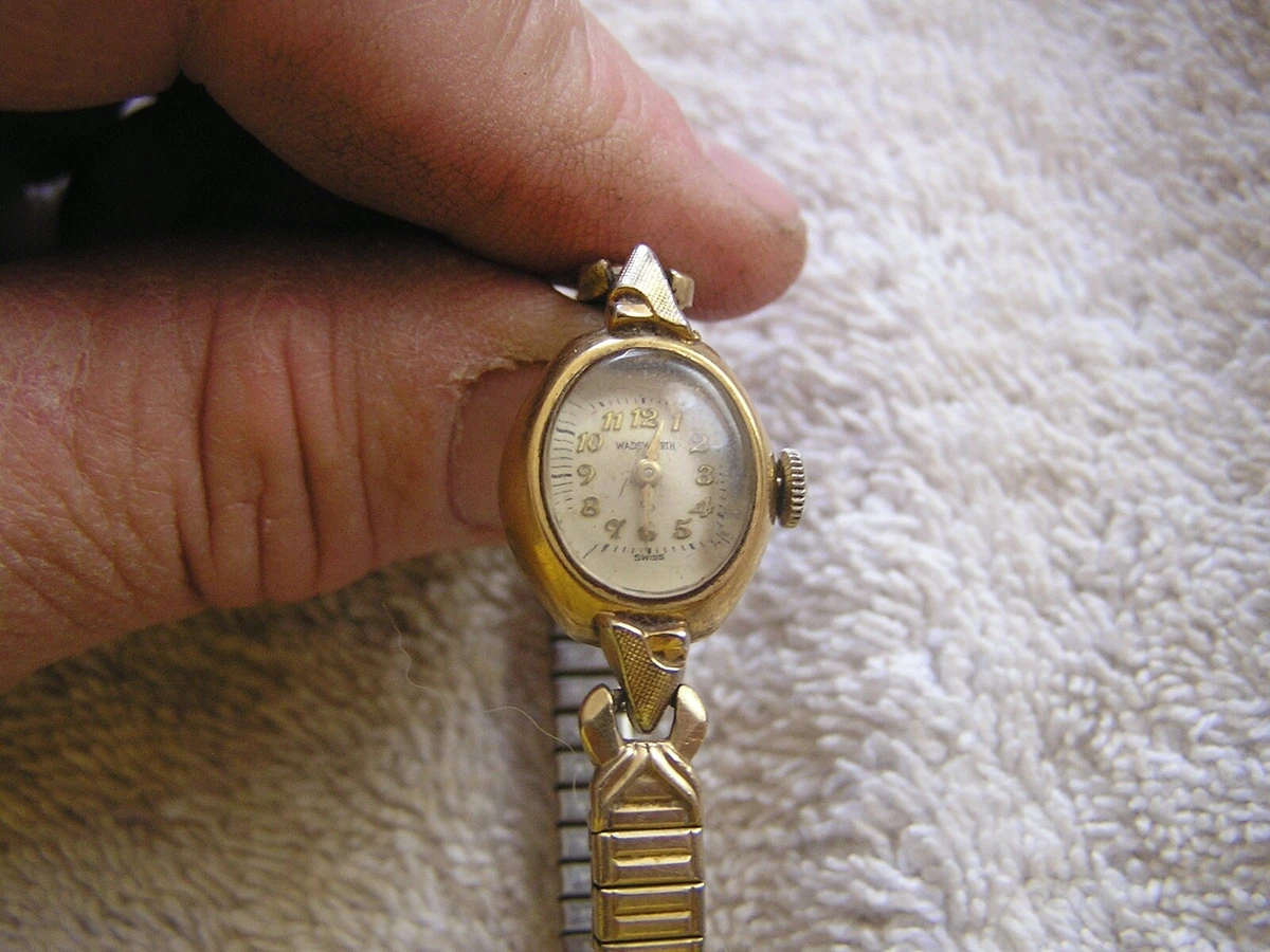 Vintage Wadsworth Ladies Wrist Watch 7 Jewels eBay