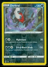 Pokemon DARKRAI 120/196 - Lost Origin - RARE Rev Holo - - MINT