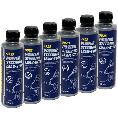 Servolenkung Lenkung Öl Additiv 6 x 250 ml Dichtung Verluststop Servoöl MANNOL