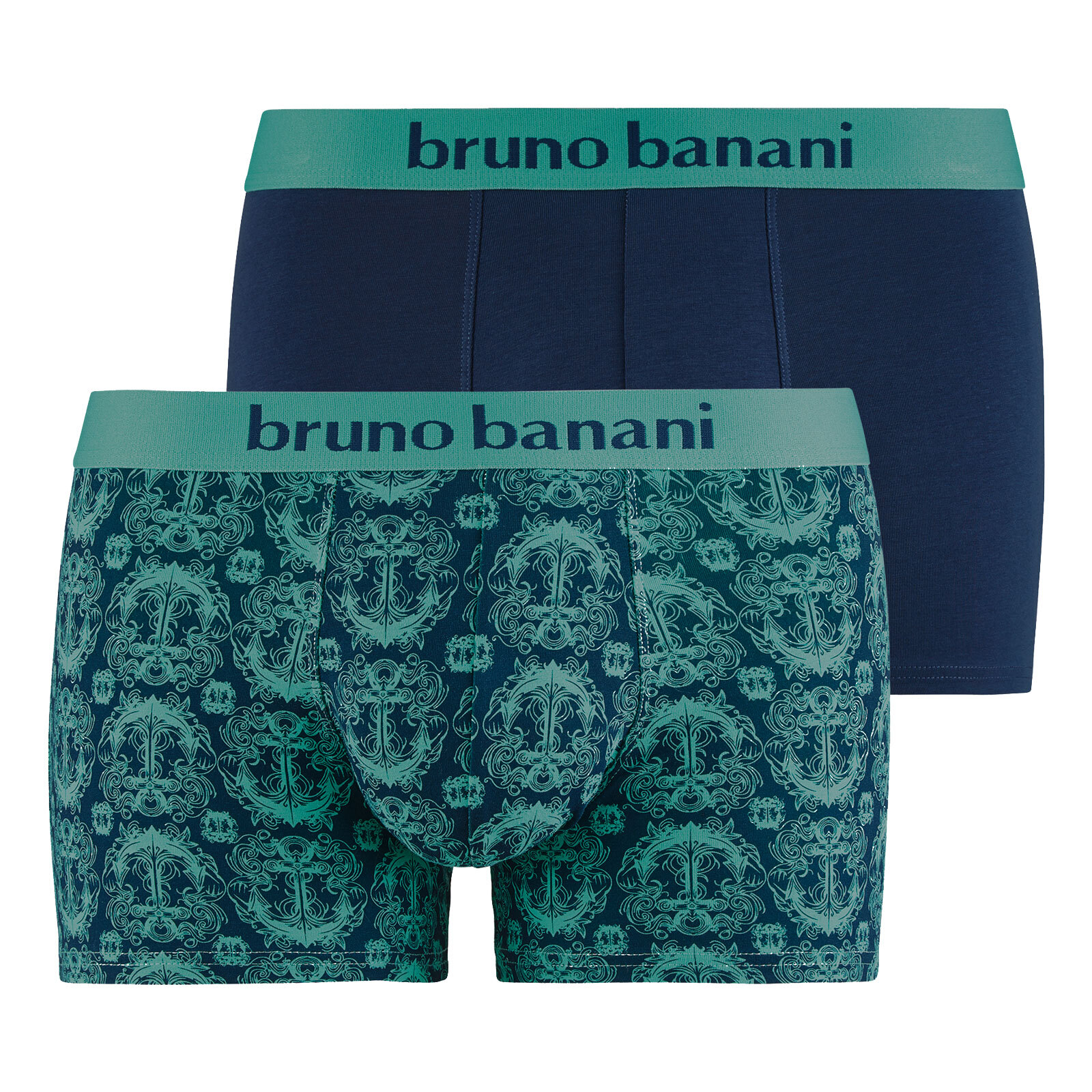 комплект из 2 предметов трусы-боксеры bruno banani Herren Unterhose брюки-плавки шорты в морском стиле 4390₽