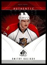 2009-10 SP Game Used Dmitry Kulikov Rookie /699 Florida Panthers #166