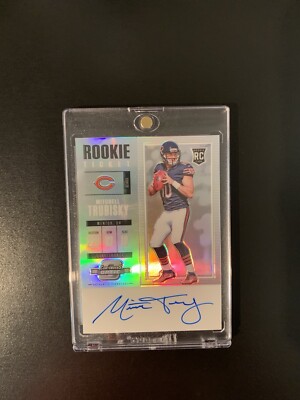 2017 Panini Contenders Optic - Rookie Ticket RPS Autograph Mitchell Trubisky 