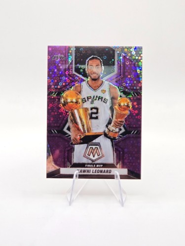 Kawhi Leonard 2021-22 Panini Mosaic Fast Break Purple SP /50 #300 Spurs