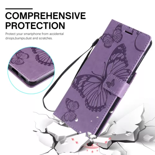 Butterfly Leather Card Wallet Case For Samsung S25 S24 S23 S22 S21 Ultra Plus - Foto 6 di 72