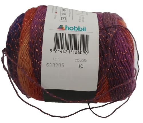 Hobbii Universe #10 505 Yards Acrylic Poly Yarn 1 Skein Lot 630205 - Picture 4 of 4