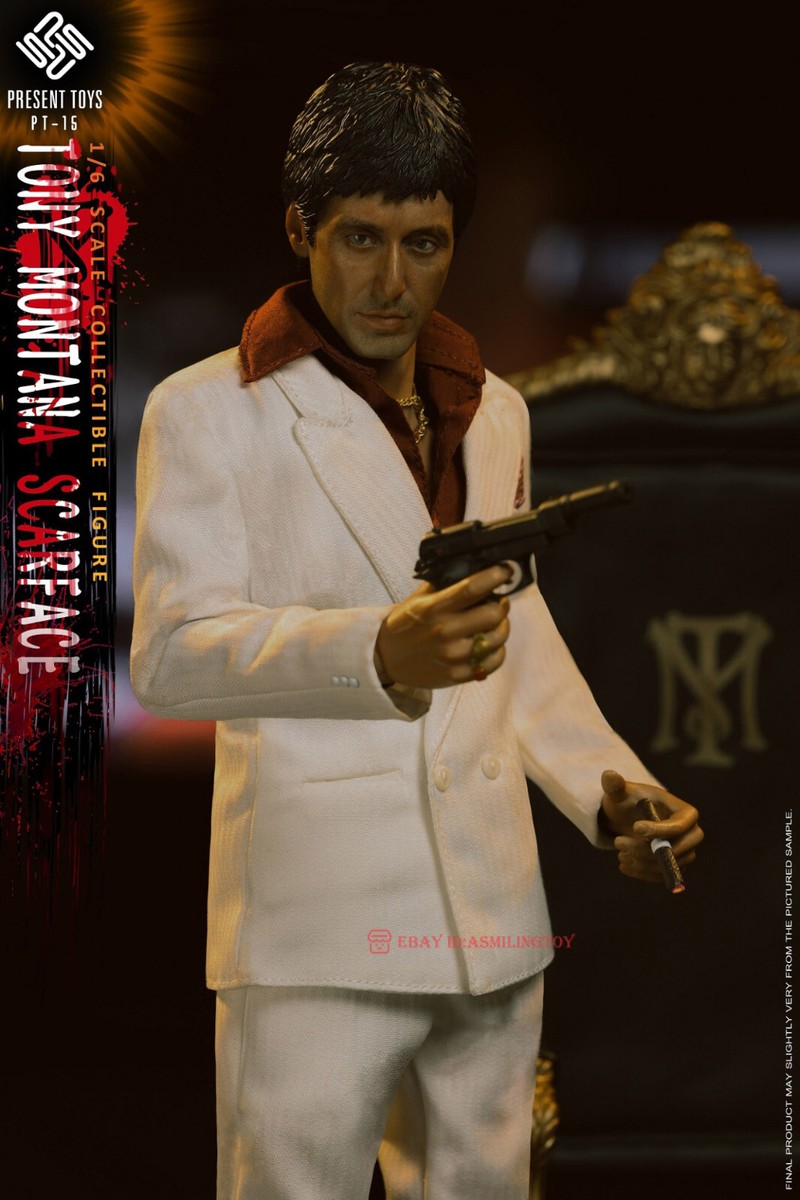 PRESENT TOYS 1/6 Scarface PT-sp15 Tony Montana Collectible Action figure