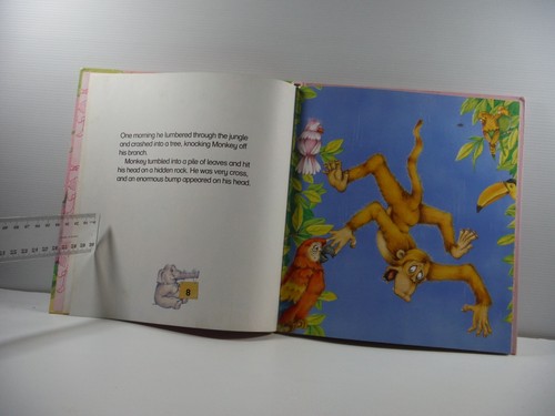 The Clumsy Elephant hardcover by Gill Guile 1987 vintage children's picture book - Picture 4 of 13