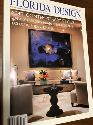 Florida Design Magazine 2003 vol. 13 #3 Soft Contemporary-mint condition.