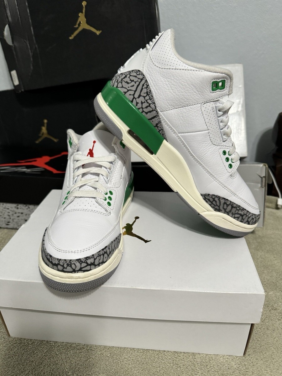 Size 6.5 - Air Jordan 3 Retro Lucky Green W | eBay Size 6.5 - Air Jordan 3 Retro Lucky Green W | eBay