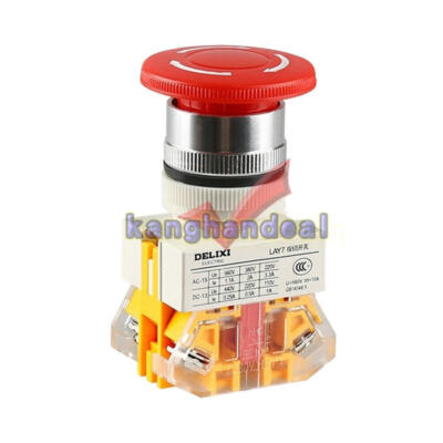 1PC NEW DELIXI Emergency Button Switch LAY7-11ZS