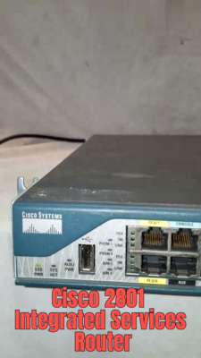 Cisco 2801 Integrated Services Router CISCO2801 V04 64MB Flash w