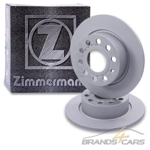 ZIMMERMANN BREMSSCHEIBEN + BELÄGE VORNE+HINTEN FÜR AUDI A3 8P BJ 03-13 - Bild 7 von 12