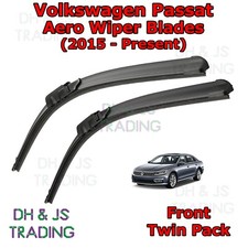 (15-19) Volkswagen Passat B8 Aero Spazzole Tergicristallo / Tergicristallo Lama Piatta Anteriore VW
