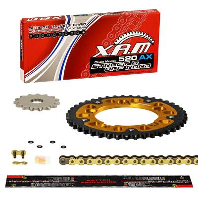 Kettensatz Kawasaki ZX-6R Ninja 636 (ZX636G) 19-20, XAM EXTRA GOLD, Stealth