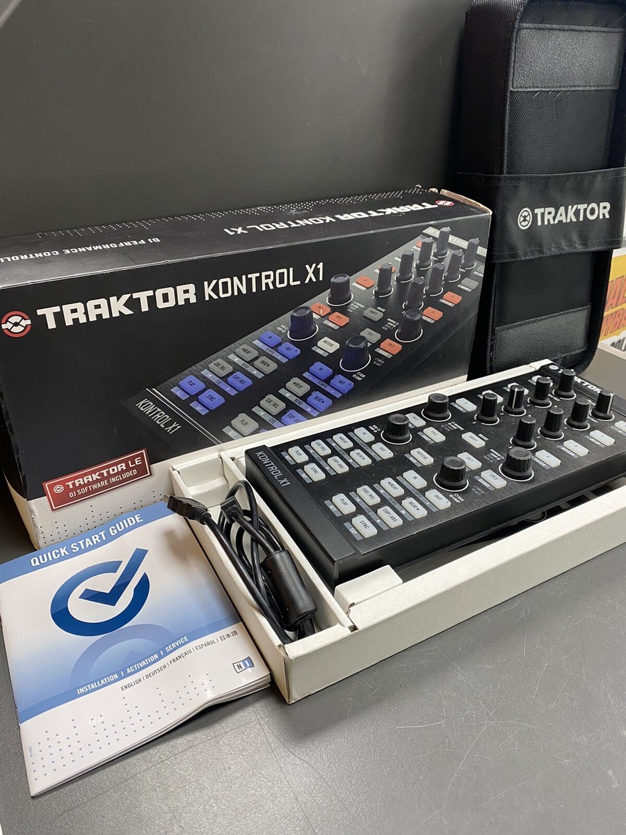 TRAKTOR KONTROL X1 Mk1 DJコントローラー 本体のみ 美品 TRAKTOR KONTROL X1 Mk1 DJコントローラー 本体のみ 美品