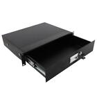 19" Rack Mount 2U 3U 4U Locking Drawer Pro Audio Dj Rack Lock Storage Cabinet