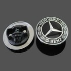 Hood Emblem Black For Mercedes W204 W205 W211 W210 W221 W222 GENUINE/