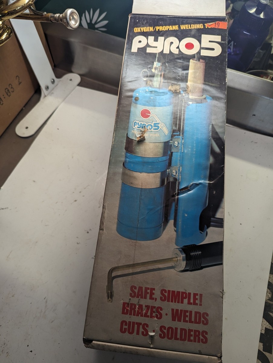 Rare Vintage Propane PYRO5 PYRO Torch 1970s 80s NOS USED