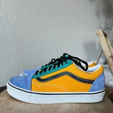 Vans Sneakers Mens 7.5 Old Skool Mix & Match Suede Leather Skater Colorblock
