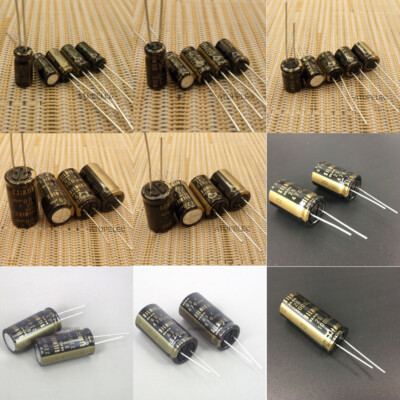 2-10pcs ELNA SILMIC II Series Electrolytic Capacitors Hi-Fi Audio 4.7-470uF 63V