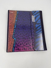 Mead The Original Trapper Keeper Portfolio Animal Print Nostalgic 3 Ring Binder