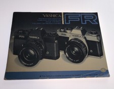 Genuine Yashica FR Instruction Manual User Guide