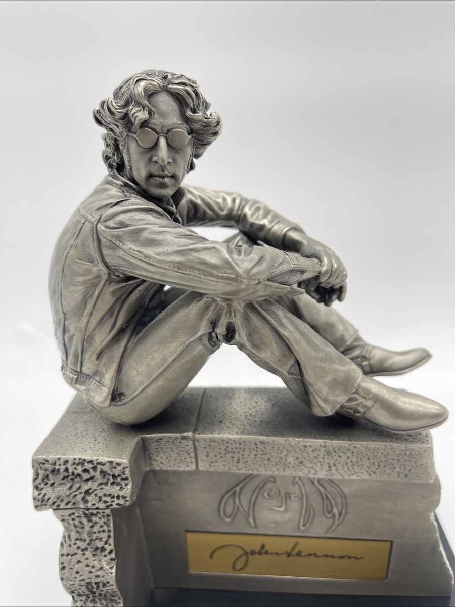 John Lennon Beatles 1997 Gartlan USA #527/2000 Pewter Statue