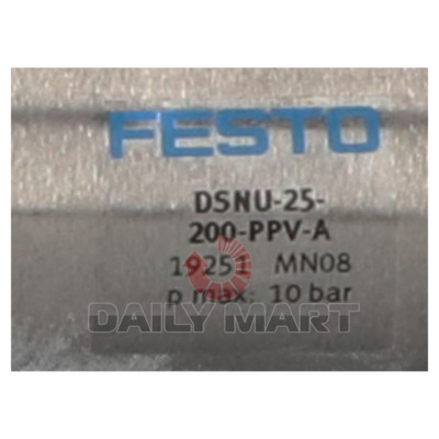 New In Box FESTO DSNU-25-200-PPV-A Acting Mini Pneumatic Components Cylinder