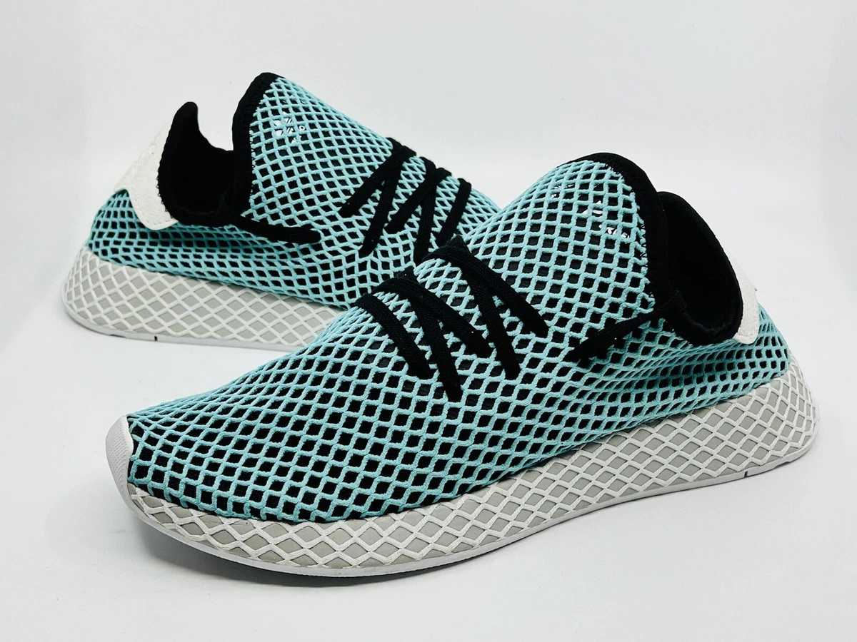 Adidas Men s Deerupt Runner x Parley Casual Shoes CQ2623 Size 10