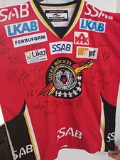 Lulea Hockey Jersey Swedish Elite Team Signed XL