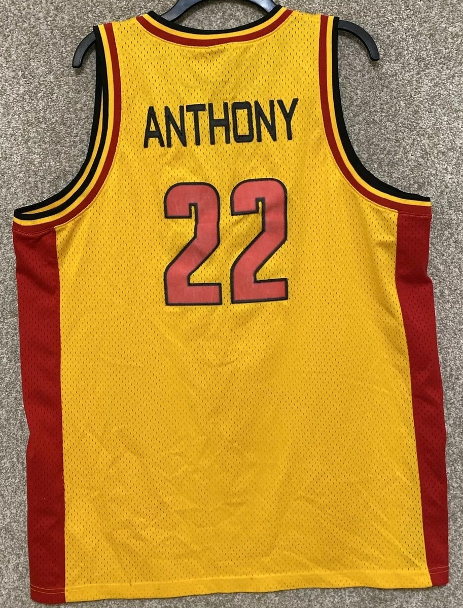 Vintage Nike Air Jordan Oak Hill Carmelo Anthony Jersey #22