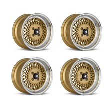 Enkei 465-570-4938gg Set Of 4 Gold Enkei92 15x7 Wheels 4x100mm Bolt Pattern