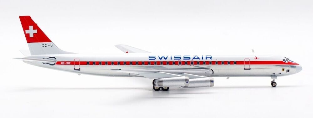1:200 IF200 Swissair Douglas DC-8-62 HB-IDE w/ stand | eBay
