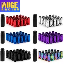 New 20PCS 12x1.25mm/12x1.5mm Steel Lug Nuts Extended Tuner Cone Seat Closed End