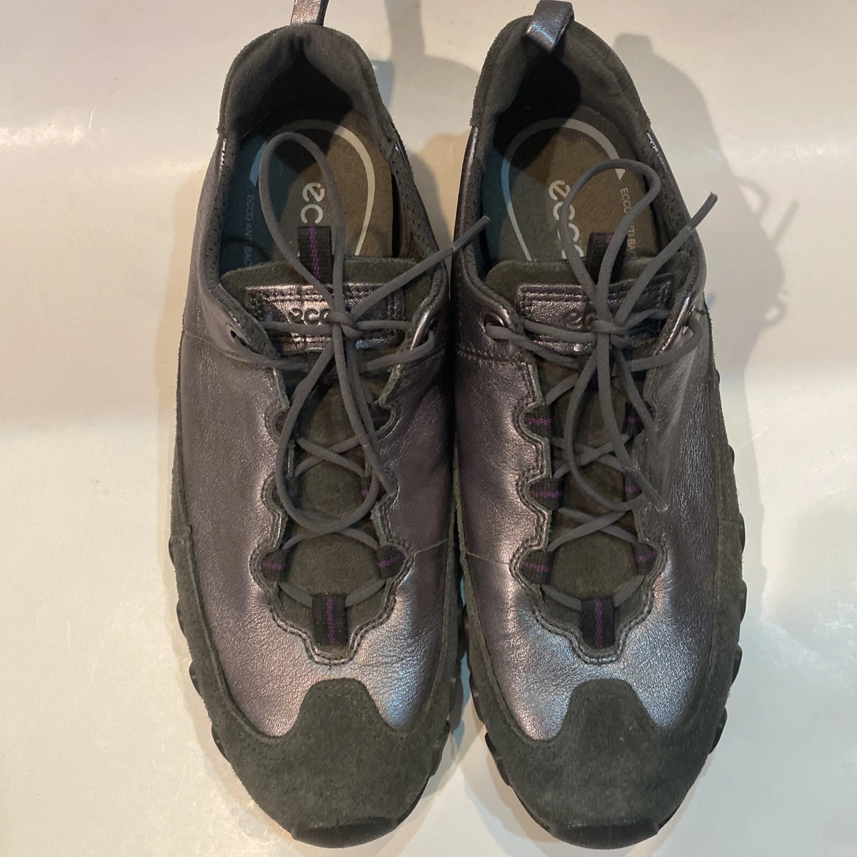 Ecco sneakers sale mens silver
