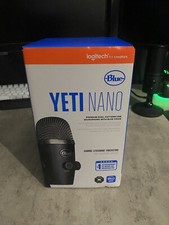 NEW Blue Microphones Yeti Nano Premium USB Microphone Black 988-000400