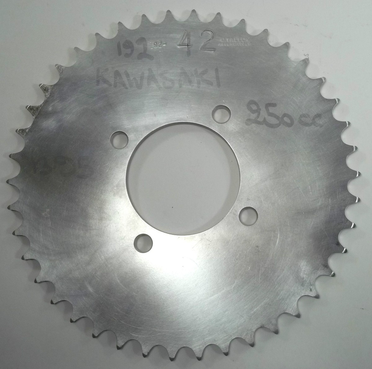 アクセサリー koko54 REAR SPROCKET 42T Kawasaki A1 250 Samurai F4 Sidewinder