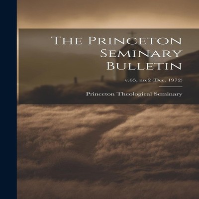 The Princeton Seminary Bulletin v.65 no.2 (Dec. 1972) Creative Me