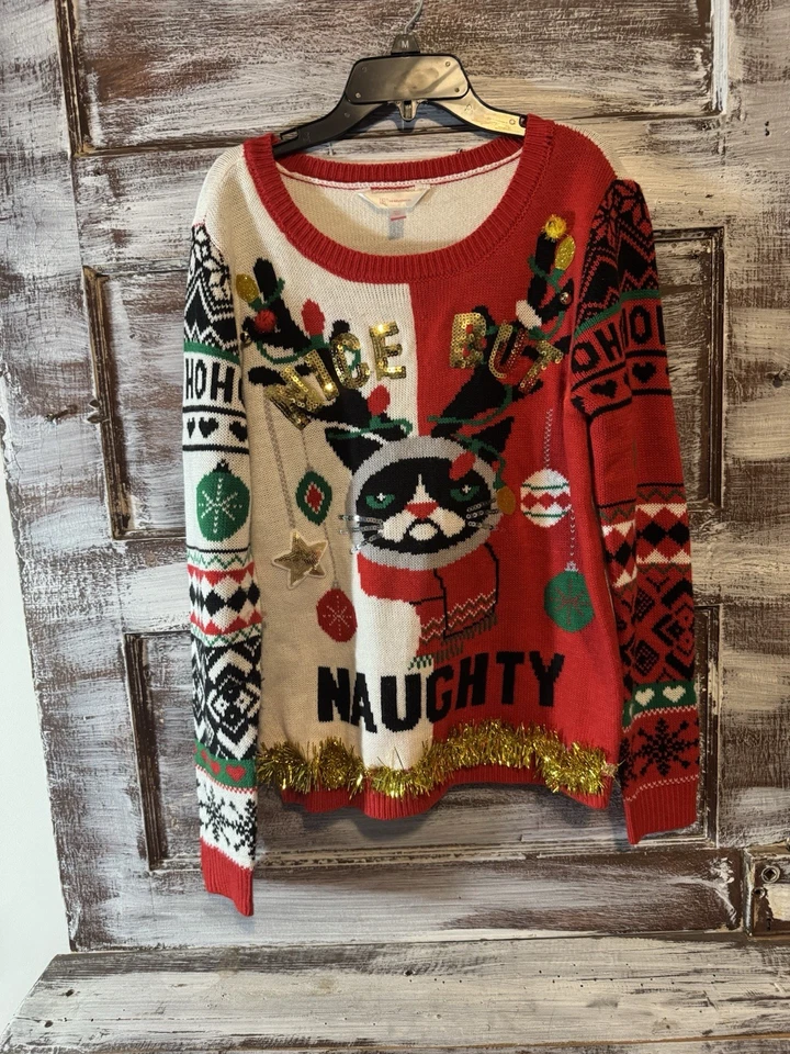 Lote de 3 suéteres feos de Navidad. Grande All Fit Like para mujer Foto 3 de 4