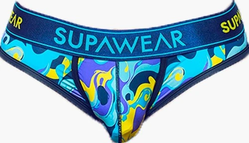 Supawear Gooey Sprint Brief Blue: U22SPGB - Size: Med, Large & X-Large - Picture 18 of 24