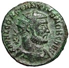 FATHER OF CONSTANTINE I GREAT Roman Coin w COA Constantius I Chlorus CERTIFIED — photo 1