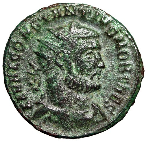 FATHER OF CONSTANTINE I GREAT Roman Coin w COA Constantius I Chlorus CERTIFIED