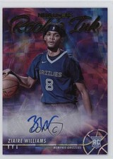 2021-22 Panini NBA Hoops Rookie Ink Hyper Gold Ziaire Williams #RI-ZW Auto 07qd