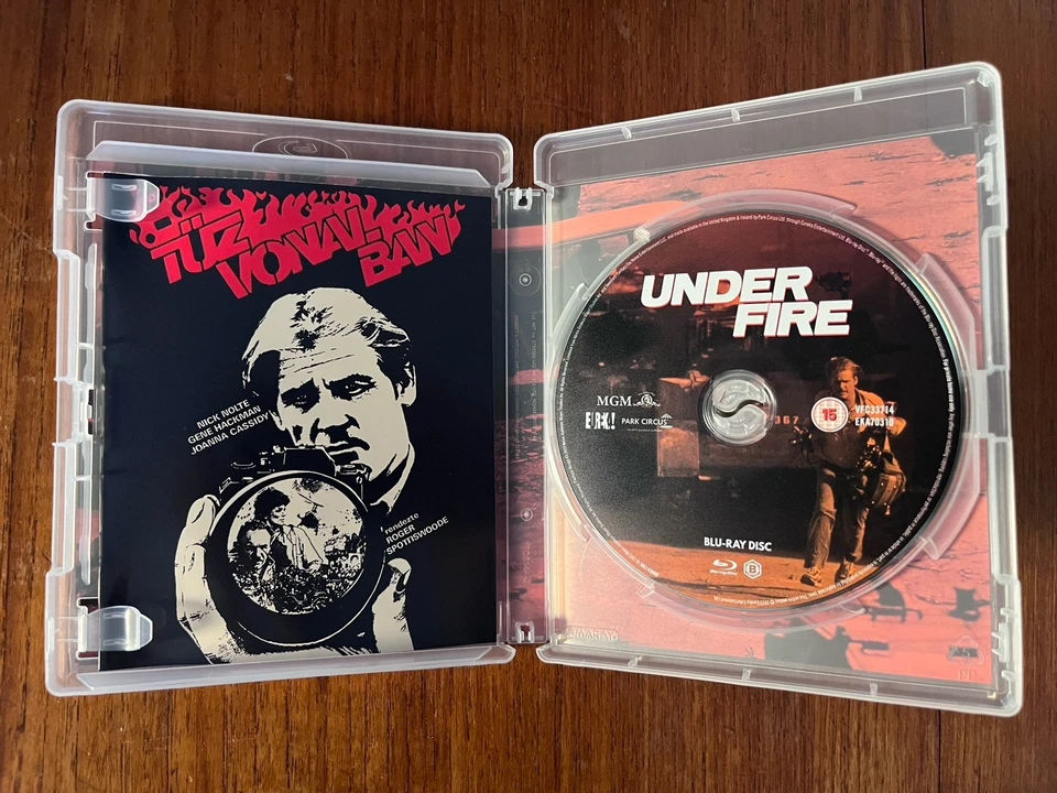 Under Fire. Eureka Masters of cinema Blu-ray + booklet. Nick Nolte, Gene Hackman - Image 3 of 3