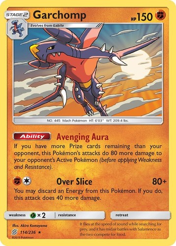 Garchomp (SM Unified Minds) [PR - 114/236] NM