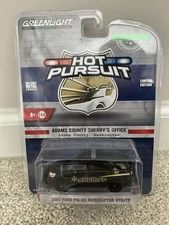 Greenlight Hot Pursuit 2017 Ford Police Interceptor Utility Adams County Sheriff