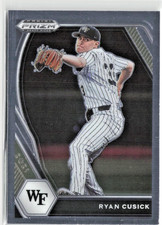 2021 Panini Prizm Draft Picks #PDP24 Ryan Cusick - 1st Round Pick - NM/MT
