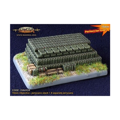 Baueda CAMA 15mm Objective - Jerrycans Stack Pack New