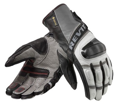 Rev'It Dominator 3 GTX Mens Gore-Tex Motorcycle Gloves Light Gray/Anthracite
